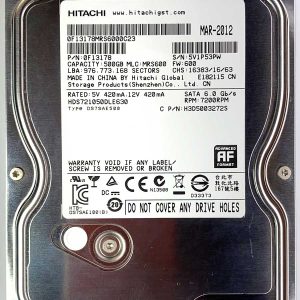 Hitachi HDS721050DLE630 MAR-2012