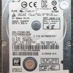 HGST HTS725050A7E630 07-DEC-2012