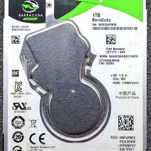 Seagate ST1000LM048-2E7172 WDExxx 17-MAY-2017