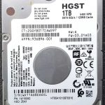 HGST HTS541010B7E610 01-JUN-2018