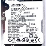 WD 3200BEKT-60V5T1 xxxTJxxx 22-JUL-2010