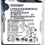 WD 3200BEKT-60V5T1 xxxTJxxx 22-JUL-2010
