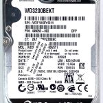 WD 3200BEKT-60V5T1 xxxTJxxx 22-JUL-2010