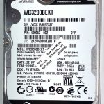WD 3200BEKT-60V5T1 xxxTJxxx 22-JUL-2010