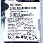 WD 3200BEKT-60V5T1 xxxTJxxx 22-JUL-2010