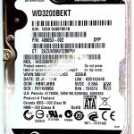 WD 3200BEKT-60V5T1 xxxTJxxx 22-JUL-2010