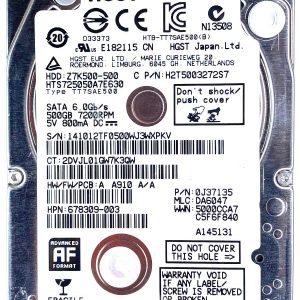 HGST HTS725050A7E630 OCT-2014