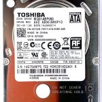 Toshiba MQ01ABF050 16-JAN-2014