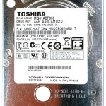Toshiba MQ01ABF050 27-JAN-2013