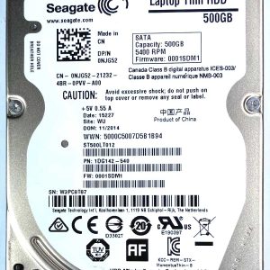 Seagate ST500LT012-1DG142 W3Pxxx 05-DEC-2014