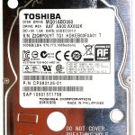 Toshiba MQ01ABD050 26-DEC-2012
