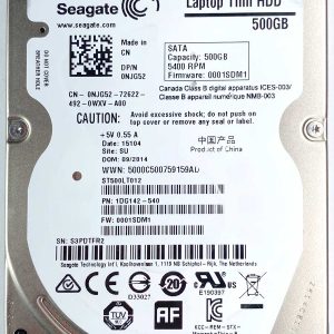 Seagate ST500LT012-1DG142 S3Pxxx 09-SEP-2014