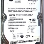 Seagate ST9250827AS 5RGxxx 26-APR-2009