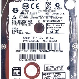 HGST HTS545050A7E362 JAN-2014