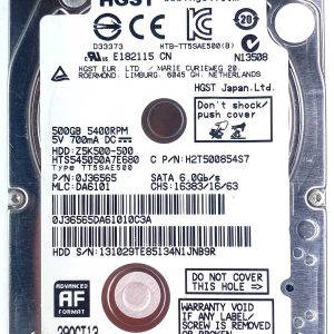HGST HTS545050A7E680 29-OCT-2013