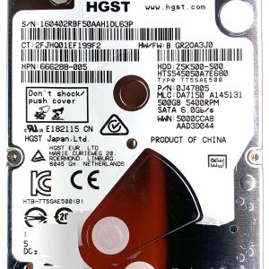 HGST HTS545050A7E680 02-APR-2016